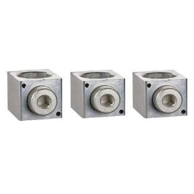 LV432479 - Aluminium bare cable connectors, ComPacT NSX, for 1 cable 35mmІ to 300mmІ, 630A, set of 3 parts - Schneider Electric - Aluminium bare cable connectors, ComPacT NSX, for 1 cable 35mmІ to 300mmІ, 630A, set of 3 parts - Schneider Electric - 0