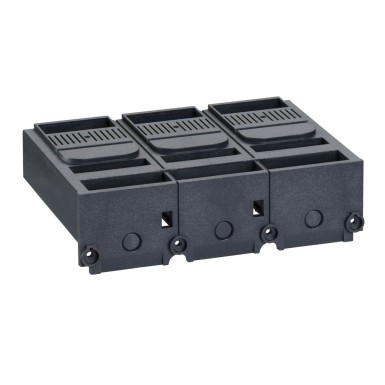 LV432591 - Short terminal shield, ComPacT NSX400/630, pitch 45mm, IP40, 3 poles - Schneider Electric - Short terminal shield, ComPacT NSX400/630, pitch 45mm, IP40, 3 poles - Schneider Electric - 0