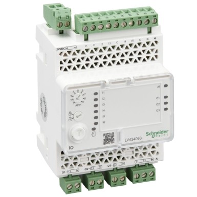 LV434063 - I/O (input/output) application module, Enerlin'X - Schneider Electric - I/O (input/output) application module, Enerlin'X - Schneider Electric - 0