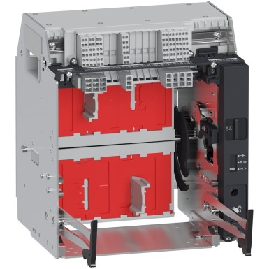 LV833722 - Chassis, drawout MasterPact MTZ1 630-1250A, types H1/H2/H3/HA, 3 poles - Schneider Electric - Chassis, drawout MasterPact MTZ1 630-1250A, types H1/H2/H3/HA, 3 poles - Schneider Electric - 0