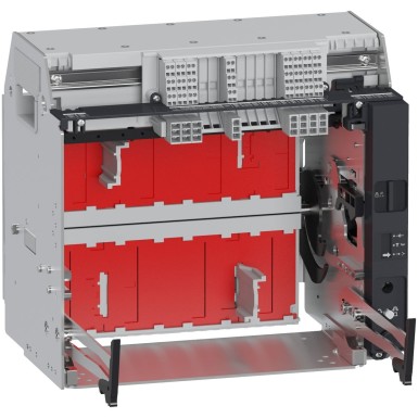 LV833725 - Chassis, drawout MasterPact MTZ1 630-1250A, types H1/H2/H3/HA, 4 poles - Schneider Electric - Chassis, drawout MasterPact MTZ1 630-1250A, types H1/H2/H3/HA, 4 poles - Schneider Electric - 0