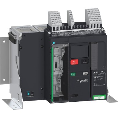 LV846445 - Circuit breaker frame, MasterPact MTZ1 10H3, 1000A, 66kA/440VAC 50/60Hz (Icu), 4P, fixed, without control unit - Schneider Electric - Circuit breaker frame, MasterPact MTZ1 10H3, 1000A, 66kA/440VAC 50/60Hz (Icu), 4P, fixed, without control unit - Schneider Electric - 0