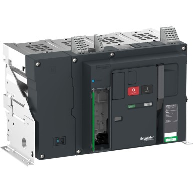 LV846552 - Circuit breaker frame, MasterPact MTZ2 12H10, 1250A, 50kA/1150VAC 50/60Hz (Icu), 4P, fixed, without control unit - Schneider Electric - Circuit breaker frame, MasterPact MTZ2 12H10, 1250A, 50kA/1150VAC 50/60Hz (Icu), 4P, fixed, without control unit - Schneider Electric - 0