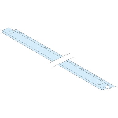 LVS01256 - Front cover support upright, PrismaSeT G, 2 Plate Uprights, 24M, IP30, for enclosure W600mm, white, RAL 9001 - Schneider Electric - Front cover support upright, PrismaSeT G, 2 Plate Uprights, 24M, IP30, for enclosure W600mm, white, RAL 9001 - Schneider Electric - 0