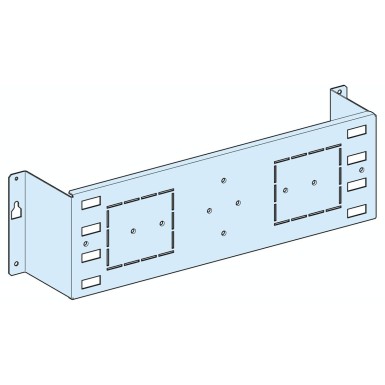 LVS03121 - Mounting plate, PrismaSeT G, for FuPacT ISFT160, vertical/horizontal fixed, 8M, W600/850mm - Schneider Electric - Mounting plate, PrismaSeT G, for FuPacT ISFT160, vertical/horizontal fixed, 8M, W600/850mm - Schneider Electric - 0