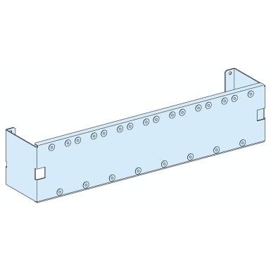 LVS03126 - Mounting plate, PrismaSeT G, for FuPacT ISFT100N, vertical fixed, 8M, W600mm - Schneider Electric - Mounting plate, PrismaSeT G, for FuPacT ISFT100N, vertical fixed, 8M, W600mm - Schneider Electric - 0