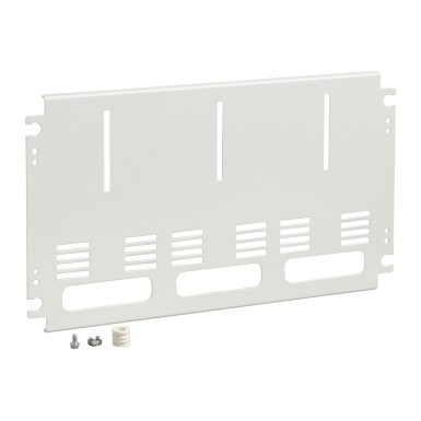 LVS03157 - PrismaSeT G Active - Plate for 3 mono meters - 5M - L600-RAL9003 - Schneider Electric - PrismaSeT G Active - Plate for 3 mono meters - 5M - L600-RAL9003 - Schneider Electric - 0