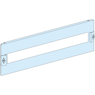 LVS03202 - PrismaSeT G Active - Cut-out modular faceplate - 2M - L600-RAL9003 - Schneider Electric - PrismaSeT G Active - Cut-out modular faceplate - 2M - L600-RAL9003 - Schneider Electric - 0