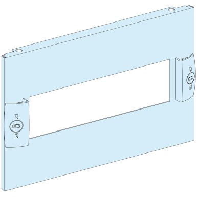 LVS03213 - PrismaSeT G Active - Modular cut-out faceplate - 3M - L300-RAL9003 - Schneider Electric - PrismaSeT G Active - Modular cut-out faceplate - 3M - L300-RAL9003 - Schneider Electric - 0