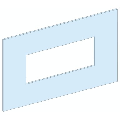 LVS03235 - Front plate, PrismaSeT P and G, for INS-INV250 changeover, vertical fixed, rotary handle, 5M, W600 - Schneider Electric - Front plate, PrismaSeT P and G, for INS-INV250 changeover, vertical fixed, rotary handle, 5M, W600 - Schneider Electric - 0