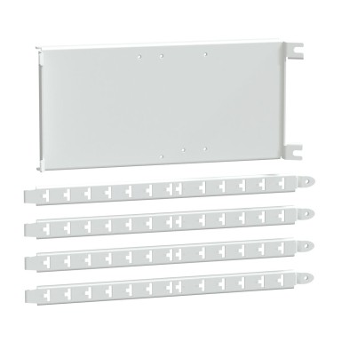 LVS03405 - Mounting plate, PrismaSeT P, for NSXm 3P/4P, vertical fixed, toggle/direct rotary handle, 8M, W400mm - Schneider Electric - Mounting plate, PrismaSeT P, for NSXm 3P/4P, vertical fixed, toggle/direct rotary handle, 8M, W400mm - Schneider Electric - 0