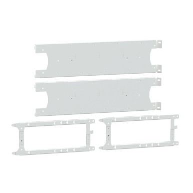 LVS03406 - Mounting plate, PrismaSeT P, for 4 Vigi NSXm 3P/4P, vertical fixed, toggle, 5M, W650mm - Schneider Electric - Mounting plate, PrismaSeT P, for 4 Vigi NSXm 3P/4P, vertical fixed, toggle, 5M, W650mm - Schneider Electric - 0