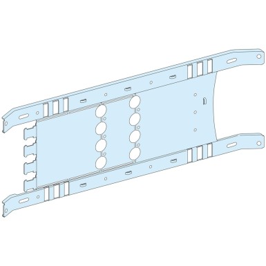 LVS03412 - PrismaSeT P Active - NSX100-250 plate - fixed - 4P horiz. - Crankpin control - L650 - Schneider Electric - PrismaSeT P Active - NSX100-250 plate - fixed - 4P horiz. - Crankpin control - L650 - Schneider Electric - 0