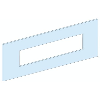 LVS03666 - Front plate, PrismaSeT P, for 2 x Vigi NSX 630, vertical fixed, toggle/plug-in/rotary handle - Schneider Electric - Front plate, PrismaSeT P, for 2 x Vigi NSX 630, vertical fixed, toggle/plug-in/rotary handle - Schneider Electric - 0