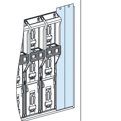 LVS03740 - PrismaSeT P Active - Shutter for ISFL 160 - Schneider Electric - PrismaSeT P Active - Shutter for ISFL 160 - Schneider Electric - 0