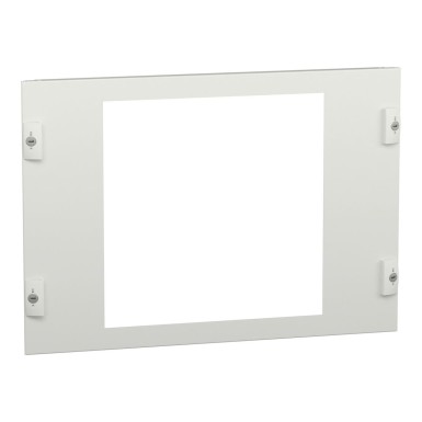 LVS03890 - PrismaSeT G Active - 7M cut-out faceplate - L600 - for fan or grille - Schneider Electric - PrismaSeT G Active - 7M cut-out faceplate - L600 - for fan or grille - Schneider Electric - 0