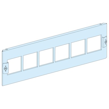 LVS03910 - Front plate, PrismaSeT P and G, for Power meter/other devices 96x96 with 6 cut out, 3M, W600 - Schneider Electric - Front plate, PrismaSeT P and G, for Power meter/other devices 96x96 with 6 cut out, 3M, W600 - Schneider Electric - 0