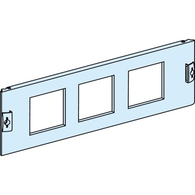 LVS03911 - Front plate, PrismaSeT P and G, for Power meter/other devices 96x96 with 3 cut out, 3M, W600 - Schneider Electric - Front plate, PrismaSeT P and G, for Power meter/other devices 96x96 with 3 cut out, 3M, W600 - Schneider Electric - 0