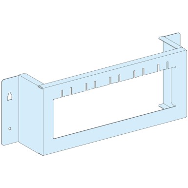 LVS03931 - PrismaSeT P Active - Plate for Vigilohm - 2 x IM400 - 4M - L650 - Schneider Electric - PrismaSeT P Active - Plate for Vigilohm - 2 x IM400 - 4M - L650 - Schneider Electric - 0