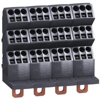 LVS04034 - Linergy DP - NSX 4P splitter - 250A Icc 150kA - connect 4x(6x10mmІ + 3x16mmІ) - Schneider Electric - Linergy DP - NSX 4P splitter - 250A Icc 150kA - connect 4x(6x10mmІ + 3x16mmІ) - Schneider Electric - 0