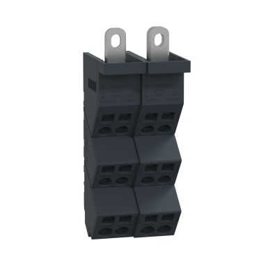 LVS04038 - LINERGY DP DISTRIBUTION BLOCK, 3P, 160 A, 18 OUTGOING TERMINALS, DIRECT CONNECTION TO NSXm - Schneider Electric - LINERGY DP DISTRIBUTION BLOCK, 3P, 160 A, 18 OUTGOING TERMINALS, DIRECT CONNECTION TO NSXm - Schneider Electric - 0