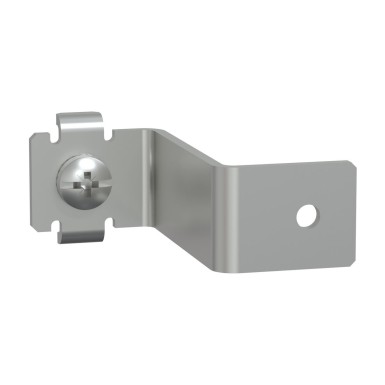 LVS04207 - PrismaSeT G Active - Rail fixing bracket - H=45mm - set of 2 - Schneider Electric - PrismaSeT G Active - Rail fixing bracket - H=45mm - set of 2 - Schneider Electric - 0