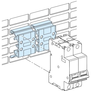 LVS04224 - PrismaSeT G Active - Pratic extension for rail and perforated plate - set of 5 - Schneider Electric - PrismaSeT G Active - Pratic extension for rail and perforated plate - set of 5 - Schneider Electric - 0