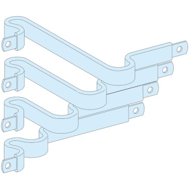 LVS04428 - Connection, Linergy LGY, for NSX/INS/INV, 4P, 250A, horizontal fixed/plugin with all control - Schneider Electric - Connection, Linergy LGY, for NSX/INS/INV, 4P, 250A, horizontal fixed/plugin with all control - Schneider Electric - 0