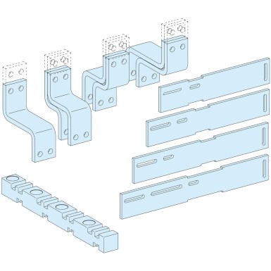 LVS04487 - PrismaSeT P Active - JdB.V downstream link - NS1600 - vertical - fixed - 3P - Schneider Electric - PrismaSeT P Active - JdB.V downstream link - NS1600 - vertical - fixed - 3P - Schneider Electric - 0