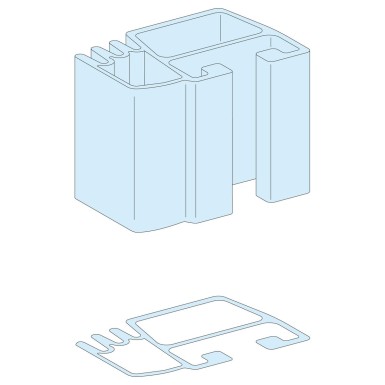 LVS04502 - Profile busbar, Linergy LGYE, 630A, for a vertical installation, 32.5x42.5mm, L1670mm - Schneider Electric - Profile busbar, Linergy LGYE, 630A, for a vertical installation, 32.5x42.5mm, L1670mm - Schneider Electric - 0