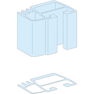 LVS04504 - Profile busbar, Linergy LGYE, 1000A, for a vertical installation, 32.5x42.5mm, L1670mm - Schneider Electric - Profile busbar, Linergy LGYE, 1000A, for a vertical installation, 32.5x42.5mm, L1670mm - Schneider Electric - 0