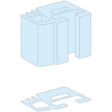 LVS04506 - Profile busbar, Linergy LGYE, 1600A, for a vertical installation, 32.5x42.5mm, L1670mm - Schneider Electric - Profile busbar, Linergy LGYE, 1600A, for a vertical installation, 32.5x42.5mm, L1670mm - Schneider Electric - 0