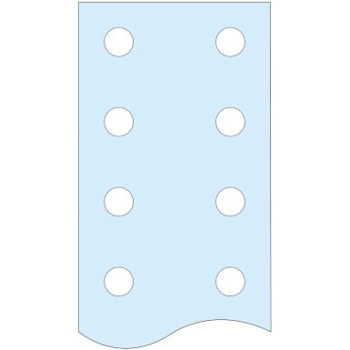 LVS04512 - PE conductor flat bar, Linergy TB, 400A, for a vertical installation, with holes, 25x5, L1675 - Schneider Electric - PE conductor flat bar, Linergy TB, 400A, for a vertical installation, with holes, 25x5, L1675 - Schneider Electric - 0