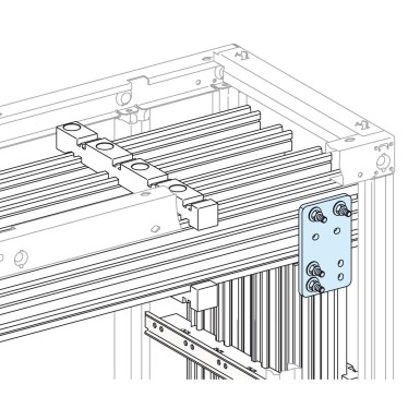 LVS04605 - Connection, Linergy LGY, for vertical long connection 2500A - Schneider Electric - Connection, Linergy LGY, for vertical long connection 2500A - Schneider Electric - 0