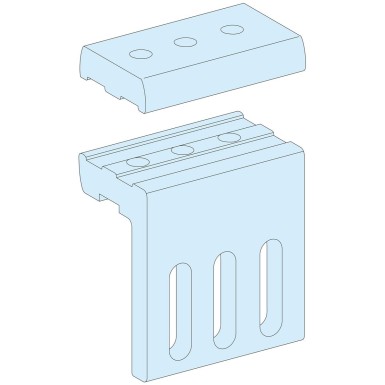 LVS04637 - PrismaSeT P Active - JdB.V / JdB.H connection 3200A - thickness 10 mm - Schneider Electric - PrismaSeT P Active - JdB.V / JdB.H connection 3200A - thickness 10 mm - Schneider Electric - 0