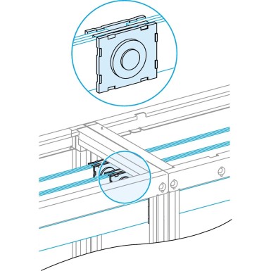 LVS04640 - PrismaSeT P Active - Horizontal busbar coupler 50/60 mm - Schneider Electric - PrismaSeT P Active - Horizontal busbar coupler 50/60 mm - Schneider Electric - 0