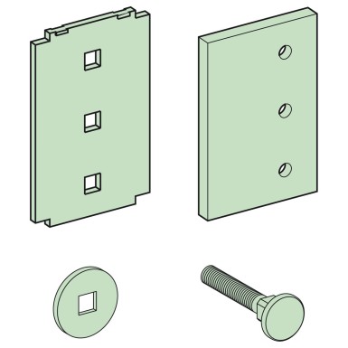 LVS04643 - Connection adapter, Linergy BS, for 120mm busbar/Linergy BS horizontal busbars - Schneider Electric - Connection adapter, Linergy BS, for 120mm busbar/Linergy BS horizontal busbars - Schneider Electric - 0