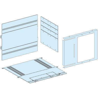 LVS04844 - PrismaSeT P Active - Rear connection cover - NS1600 horizontal - fixed - Schneider Electric - PrismaSeT P Active - Rear connection cover - NS1600 horizontal - fixed - Schneider Electric - 0