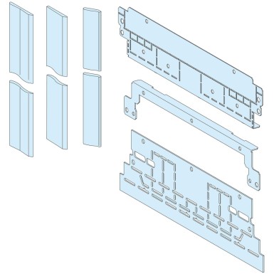 LVS04922 - PrismaSeT P Active - Lamellar screen vertical JdB - UF equipment - Form 2 - Schneider Electric - PrismaSeT P Active - Lamellar screen vertical JdB - UF equipment - Form 2 - Schneider Electric - 0