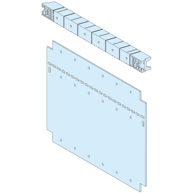 LVS04951 - Gland plate, PrismaSeT P, H 200mm W 325mm, lateral or rear mounting in form 4 partitioning - Schneider Electric - Gland plate, PrismaSeT P, H 200mm W 325mm, lateral or rear mounting in form 4 partitioning - Schneider Electric - 0