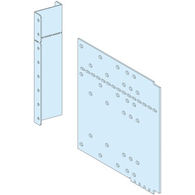 LVS04955 - PrismaSeT P Active - Vertical separator connection. back - 3 to 4M - Form 3 - Schneider Electric - PrismaSeT P Active - Vertical separator connection. back - 3 to 4M - Form 3 - Schneider Electric - 0