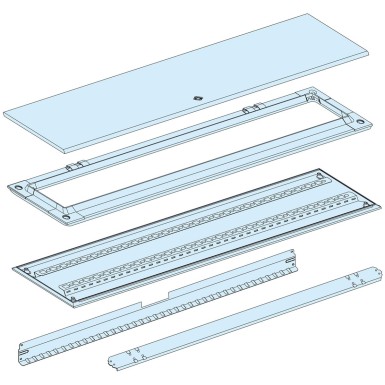 LVS08342 - PrismaSeT G Active - Cabinet bottom + solid door L300 - IP55 - 7M - RAL9003 - Schneider Electric - PrismaSeT G Active - Cabinet bottom + solid door L300 - IP55 - 7M - RAL9003 - Schneider Electric - 0