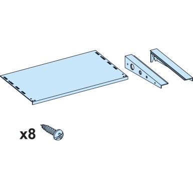 LVS08386 - PrismaSeT G Active - IP55 box and cabinet canopy - L600 - RAL9003 - Schneider Electric - PrismaSeT G Active - IP55 box and cabinet canopy - L600 - RAL9003 - Schneider Electric - 0