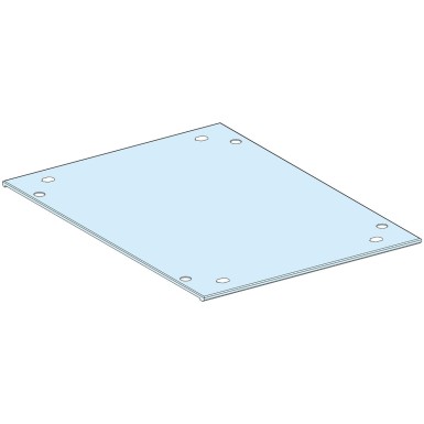 LVS08433 - Roof plate, PrismaSeT P, for enclosure, W300mm, D400mm, IP30, white, RAL 9003 - Schneider Electric - Roof plate, PrismaSeT P, for enclosure, W300mm, D400mm, IP30, white, RAL 9003 - Schneider Electric - 0