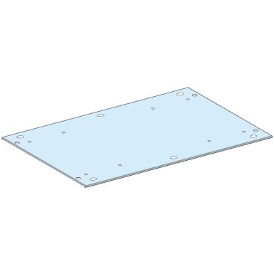 LVS08436 - Roof plate, PrismaSeT P, for enclosure, W650mm, D400mm, IP30, white, RAL 9003 - Schneider Electric - Roof plate, PrismaSeT P, for enclosure, W650mm, D400mm, IP30, white, RAL 9003 - Schneider Electric - 0