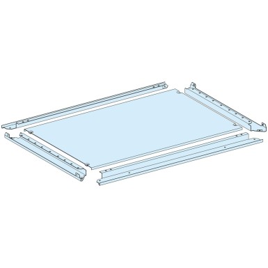 LVS08683 - Gland plate, PrismaSeT P, Plain type, for enclosure W300mm, D600mm, IP55, white, RAL 9003 - Schneider Electric - Gland plate, PrismaSeT P, Plain type, for enclosure W300mm, D600mm, IP55, white, RAL 9003 - Schneider Electric - 0