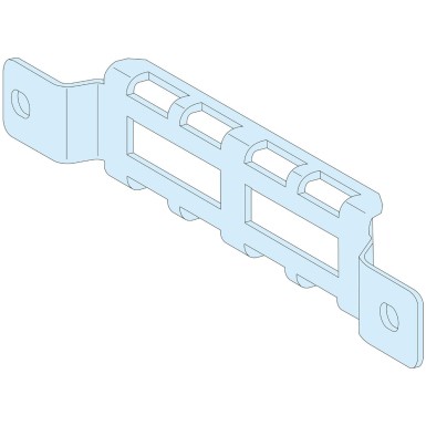 LVS08794 - PrismaSeT P Active - Cable clamping support - P400mm - set of 4 - Schneider Electric - PrismaSeT P Active - Cable clamping support - P400mm - set of 4 - Schneider Electric - 0