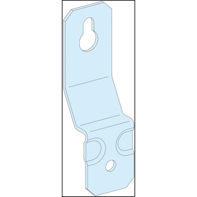 LVS08804 - PrismaSeT G Active - wall fixing lugs for enclosure - set of 4 - Schneider Electric - PrismaSeT G Active - wall fixing lugs for enclosure - set of 4 - Schneider Electric - 0