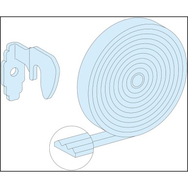 LVS08841 - Sealing kit, PrismaSeT G, self adhesive gasket, increase door protection to IP43 - Schneider Electric - Sealing kit, PrismaSeT G, self adhesive gasket, increase door protection to IP43 - Schneider Electric - 0