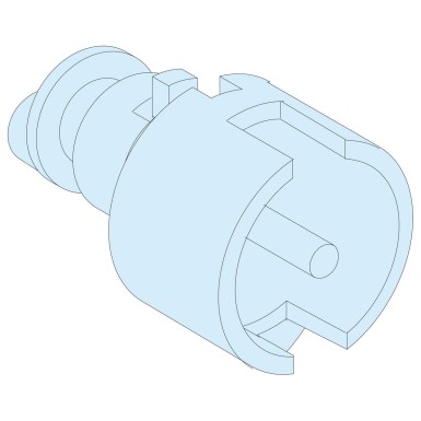 LVS09932 - PrismaSeT Active - IP55 handle insert - 3 mm double bar - Schneider Electric - PrismaSeT Active - IP55 handle insert - 3 mm double bar - Schneider Electric - 0